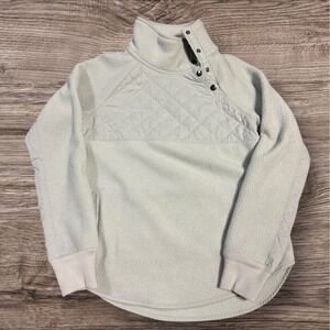 Abercrombie & Fitch Sweater Womens XS Mint Outdoors‎ Sherpa Hiking Ladies